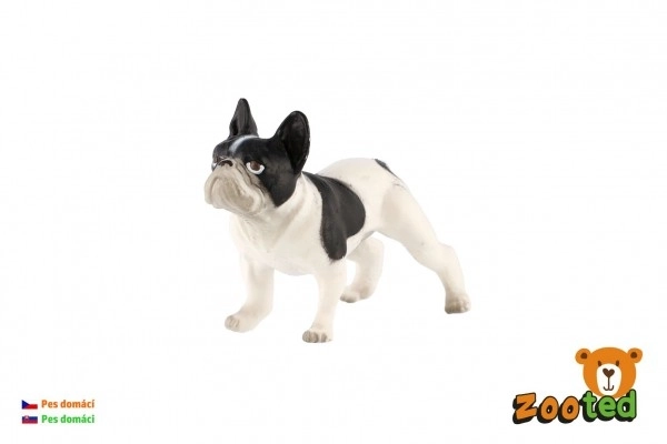 Franse bulldog – kunststof figuurtje 6 cm