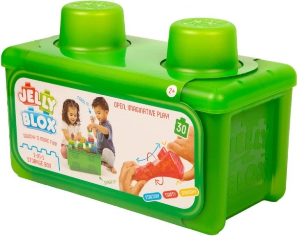 Doos met zachte blokken Jelly Blox