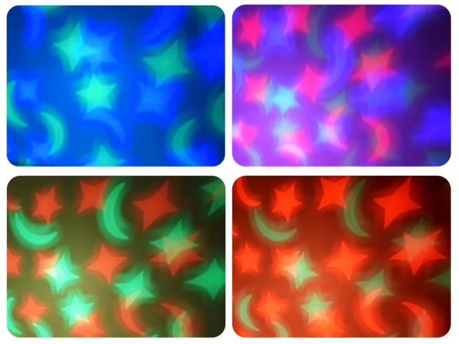 Pluche teddybeer met melodieën en projector