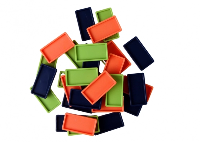 Interactieve Locomotief Trein Stapel Domino Geluid