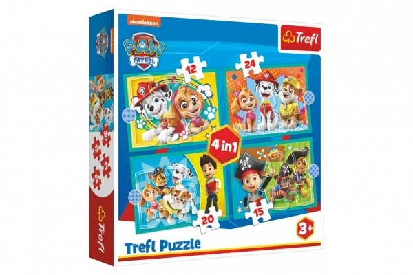 Puzzel 4v1 - Paw Patrol