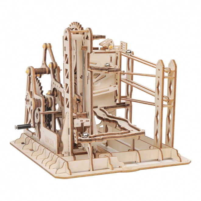 Knikkerbaan Marble Explorer - 3D houten bouwpakket