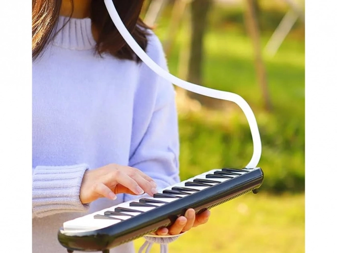 Melodica met toetsenbord en hoes