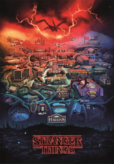puzzel 300 stukjes stranger things