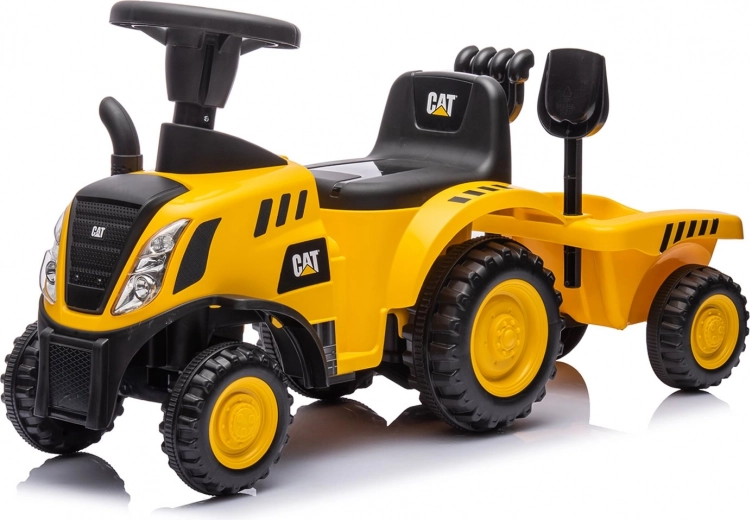 Looptractor CAT van het merk Chipolino geel