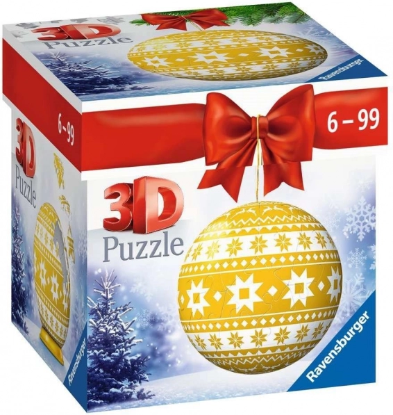 Ravensburger 3D-puzzel kerstdecoratie – motief 2 (54 stukjes)