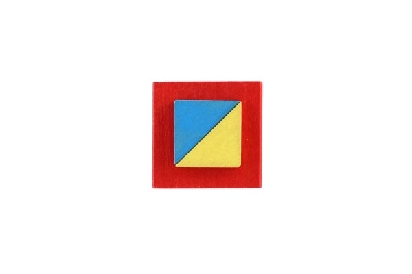 Houten logische blokken Dienes voor kinderen