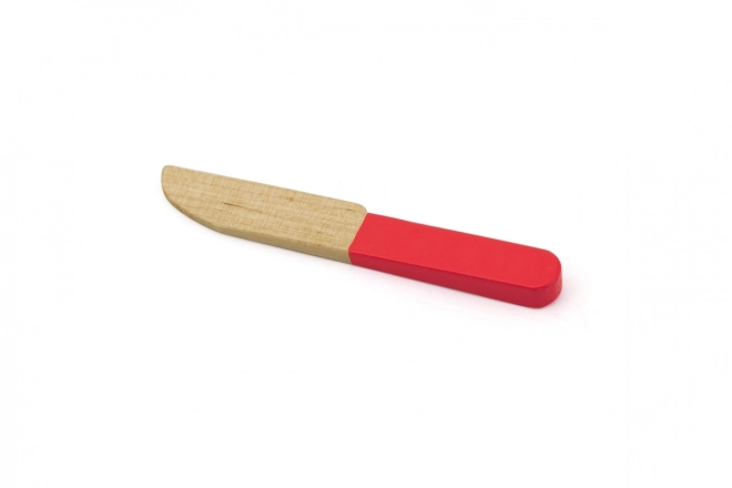 Houten hamburger en sandwich
