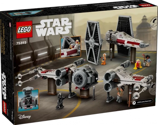 LEGO Star Wars 75393 TIE Fighter en X-Wing - gecombineerde bouwset