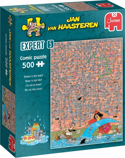 JUMBO Puzzel JvH Expert 5: Waar loopt het? 500 stukjes