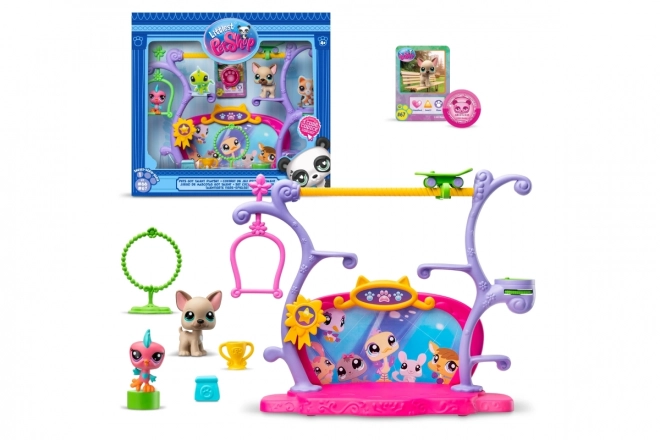 Littlest Pet Shop speelset Dieren hebben talent