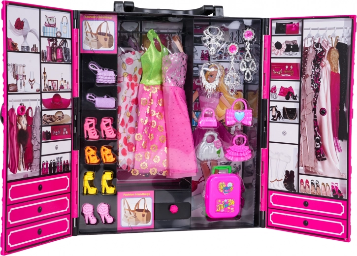 Draagbare garderobe met handvat