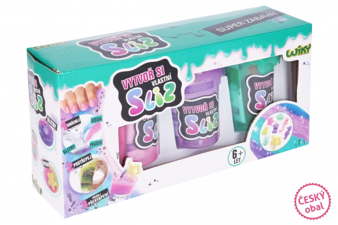 Creatieve set voor het maken van slijm