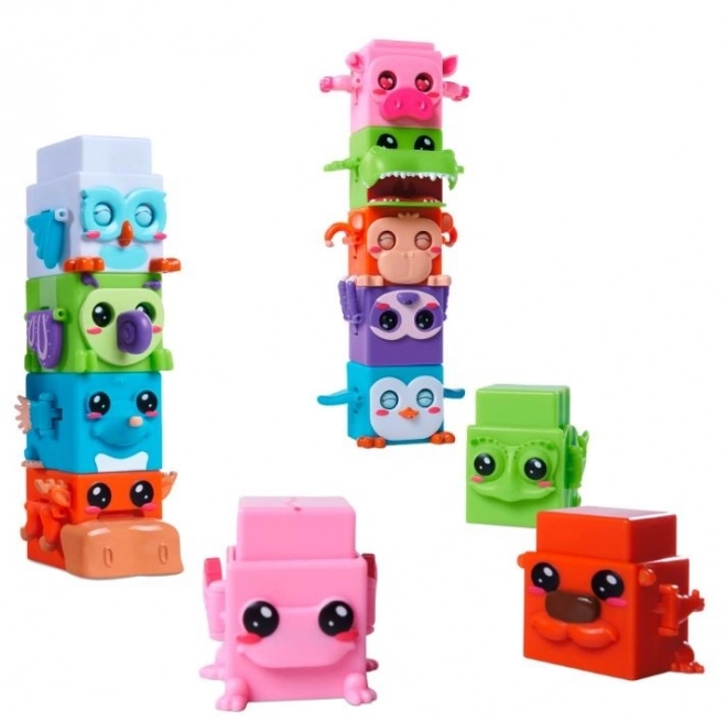 Set van 4 Bloxies-figuren