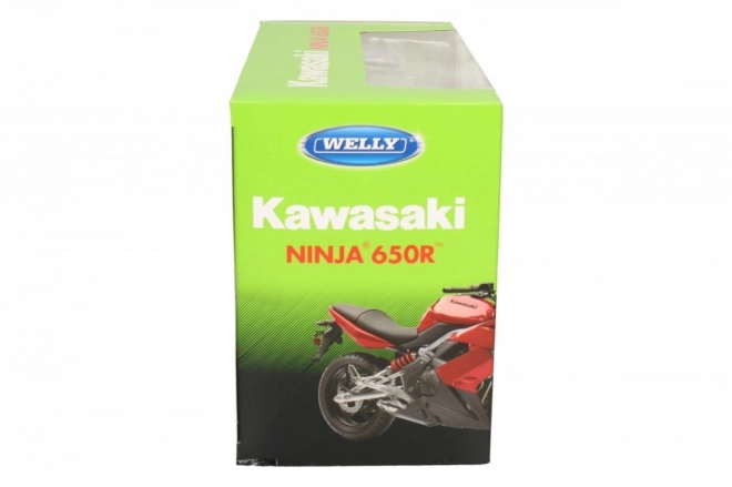 Welly Motorfiets Kawasaki Ninja 650R 1:10 groen