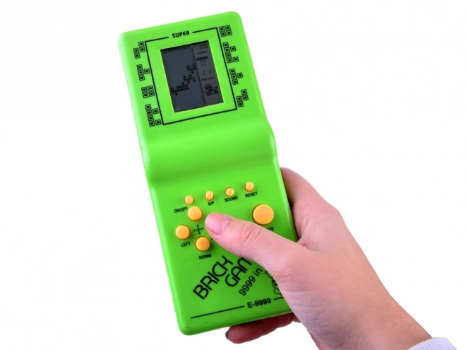 Zakformaat Tetris spel elektronisch