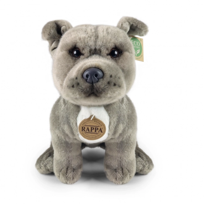 Pluche hond Staffordshire bullterriër 30cm ECO-VRIENDELIJK