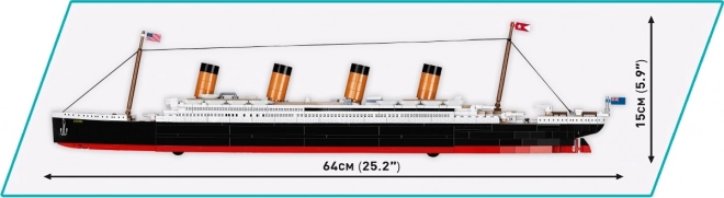 COBI 1929 Titanic 1:450, 722 stuks