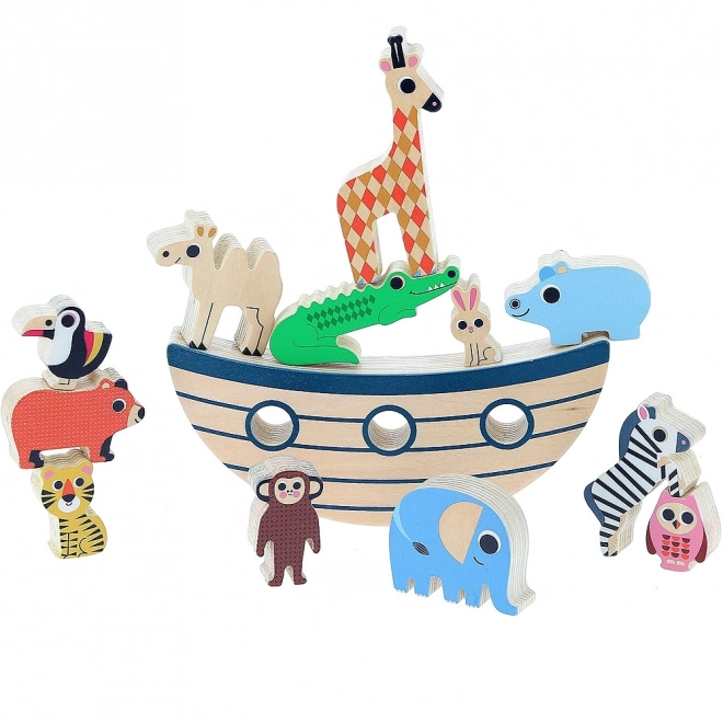 Vilac Balansspel Ark met Dieren