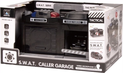 S.W.A.T. speelset – garage met licht en geluid