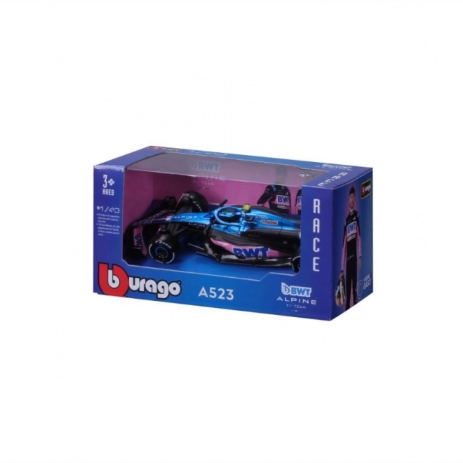 Bburago 1:43 RACE Formule 1 - BWT Alpine F1 Team A523 (2023) #10 (Pierre Gasly)