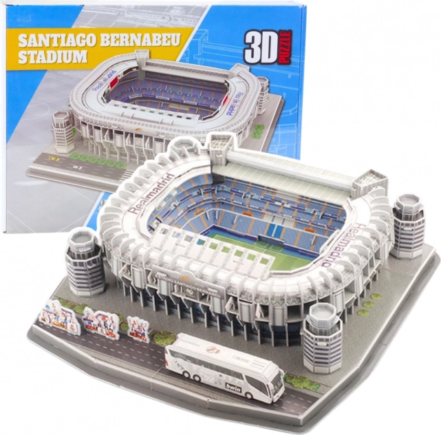 3D-puzzel Stadion Santiago Bernabéu Real Madrid 101 stukjes
