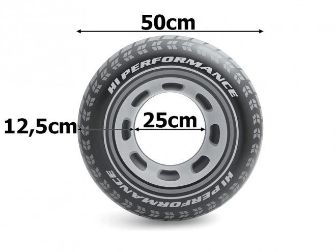 Opblaasbare ring voor kinderen 50 cm