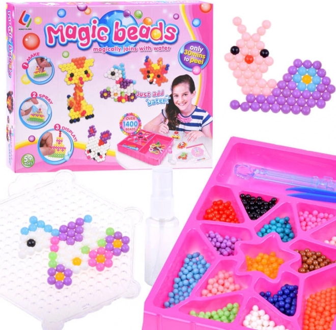 Creatieve set voor het maken van kralen met water