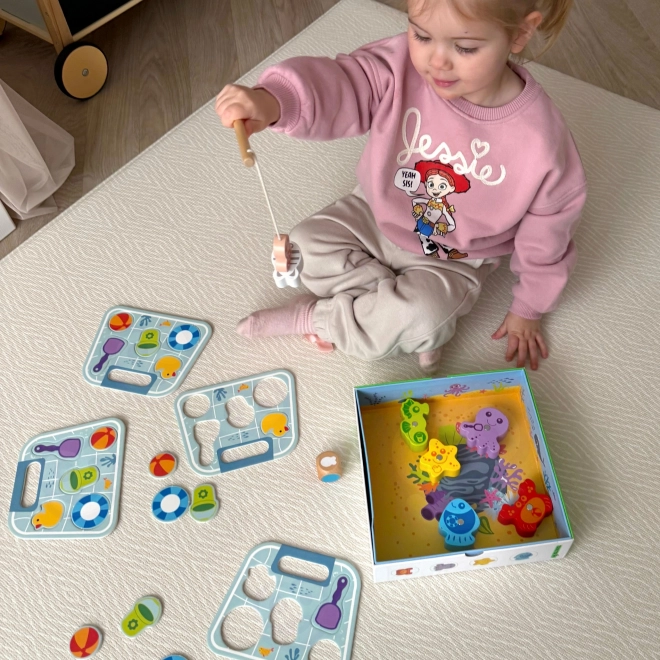 Tooky Toy spel vissen vangen