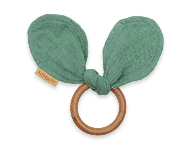 Bijtring New Baby Ears mint