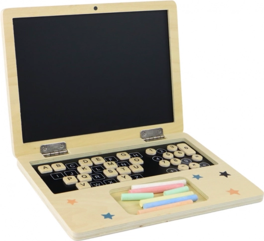 Bord en notebook in één