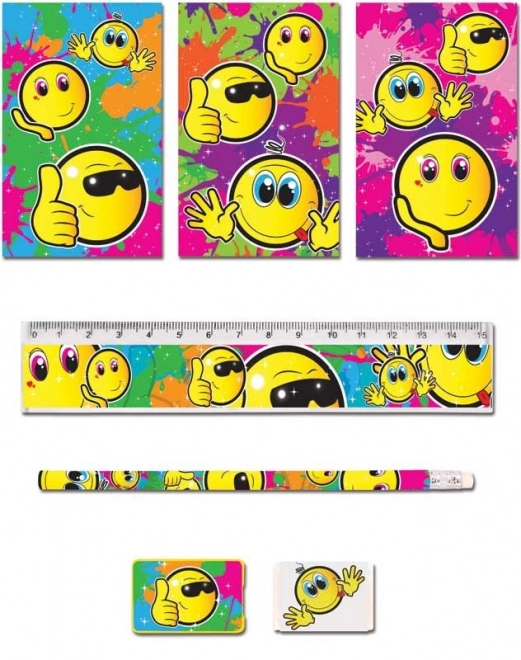 Schrijfset Smiley's