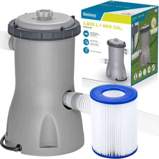 Filterpomp Bestway voor zwembaden 3028 l/h