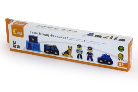 Houten politiefiguren