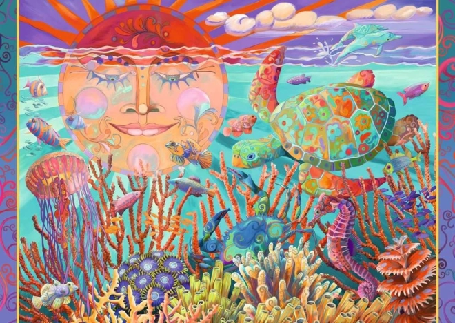 Puzzle RAVENSBURGER Zon en zee XXL 500 stukjes