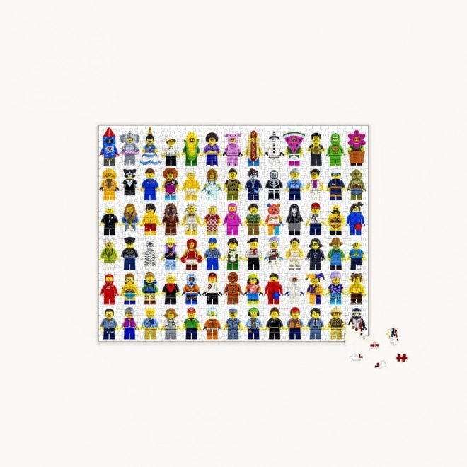 CHRONICLE BOOKS Puzzel LEGO® Minifiguurtjes 1000 stukjes