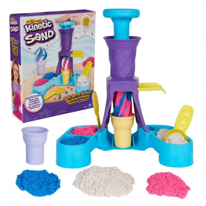 Kinetisch zand ijssalon