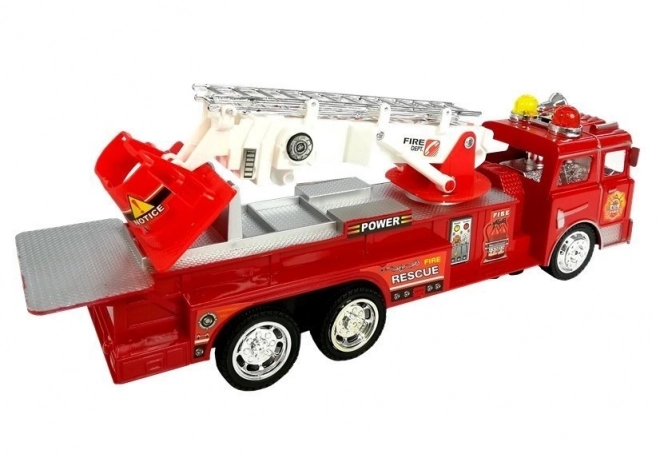 Brandweerauto met ladderlift