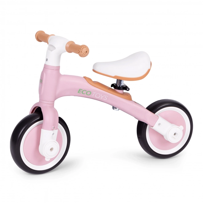 Balansfiets met pedalen - training zijwieltjes 3in1 ECOTOYS