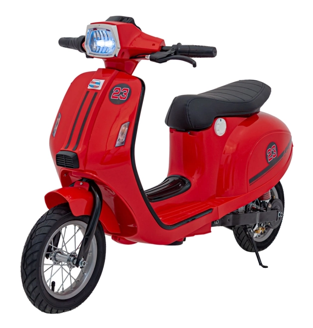 Elektrische kinderscooter Retro Rood 23