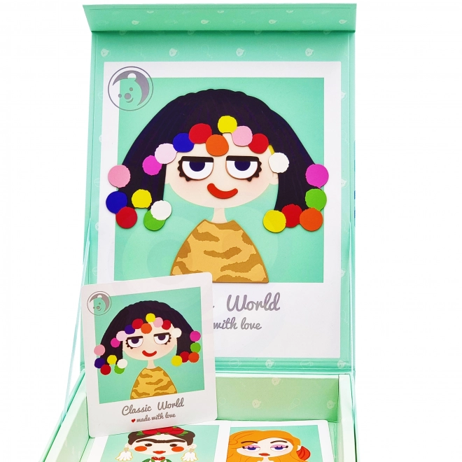 Magnetische puzzel Prinses