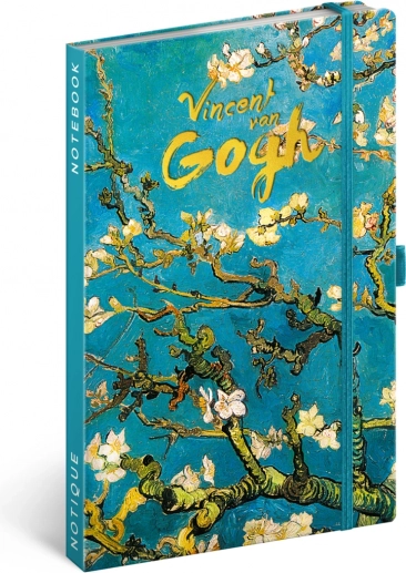 Notitieboek NOTIQUE Vincent van Gogh, gelinieerd, 13 × 21 cm