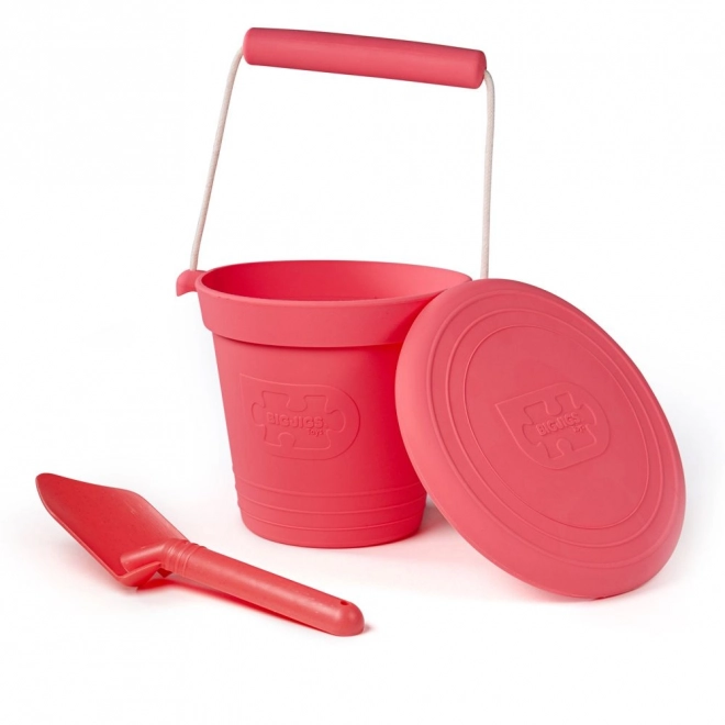 Bigjigs Toys Eko schep roze Koraal