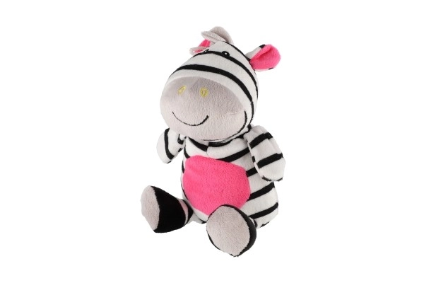 Pluche rammelaar Zebra voor baby's