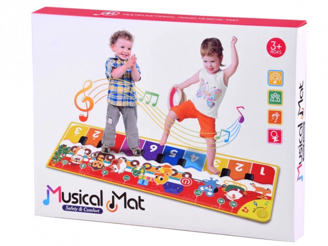Muzikale dansmat met getallen
