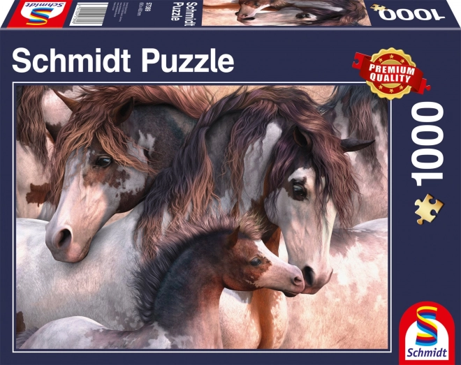 Puzzel Schmidt Koně Pinto 1000 stukjes