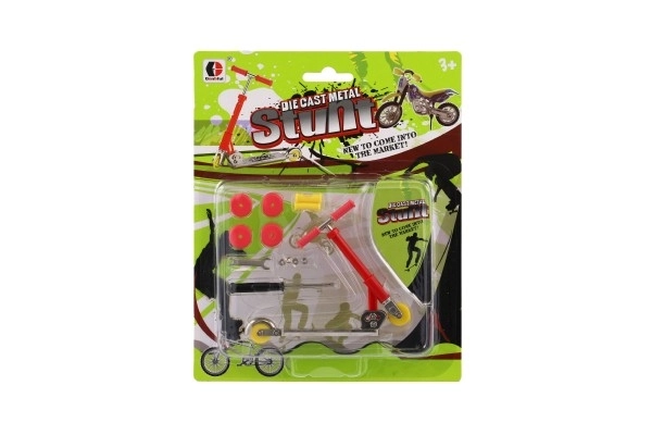 Vingerstep scooter met accessoires