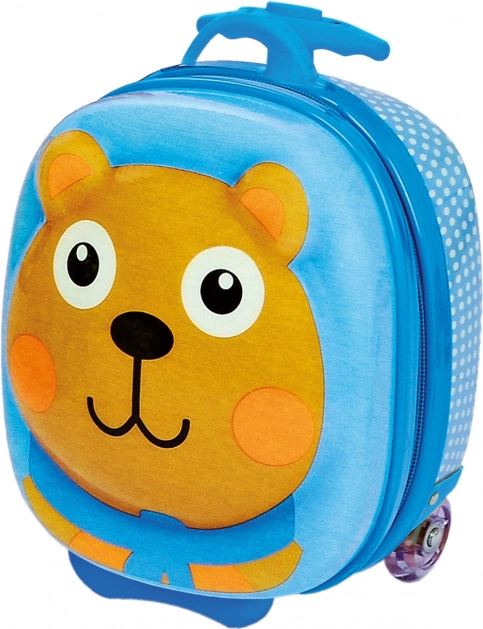 Kinderkoffertje met wieltjes Beer 30 cm