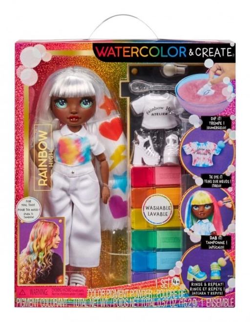 Rainbow High WaterColor pop - groene ogen TV