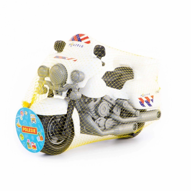 Politie motorfiets voor peuters Polesie Wit 71682